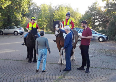 The wonderful RDA horses visited Abbotsleigh Care Home