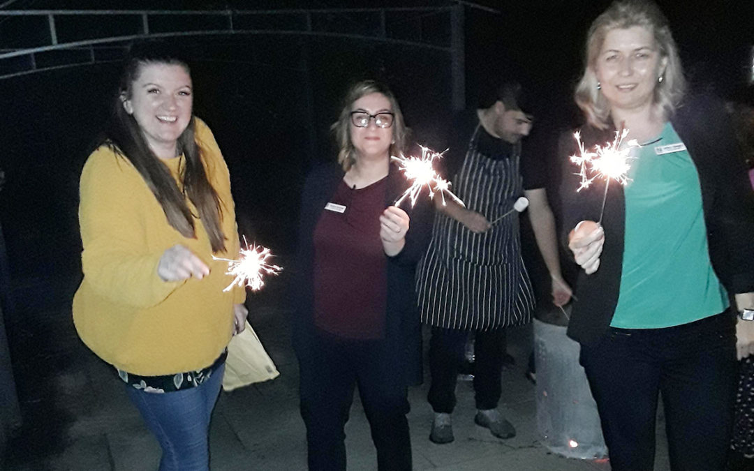 Bonfire Night at Abbotsleigh Care Home