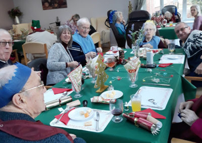 Christmas Day lunch at Abbotsleigh Care Home (1 of 2)