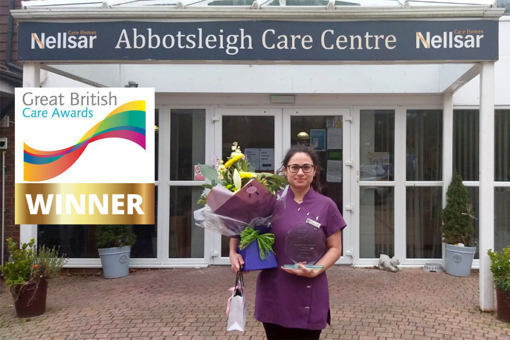 Senior Care Assistant Simona Moise wins Care Worker Award at The Great British Care Awards
