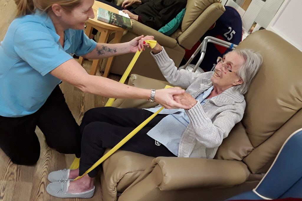 G-Fitness Class at Abbotsleigh Care Home 1