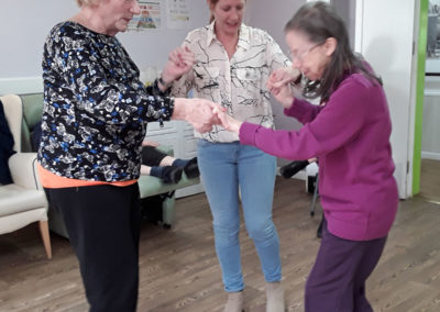 Dancing at Abbotsleigh Care Home 3