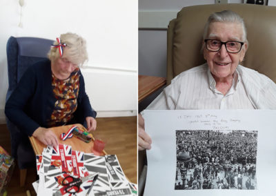 Celebrating VE Day at Abbotsleigh Care Home 1