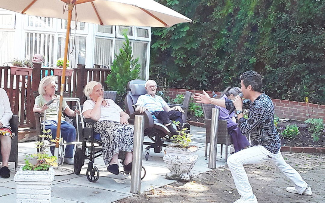 Music and merriment at Abbotsleigh Care Home