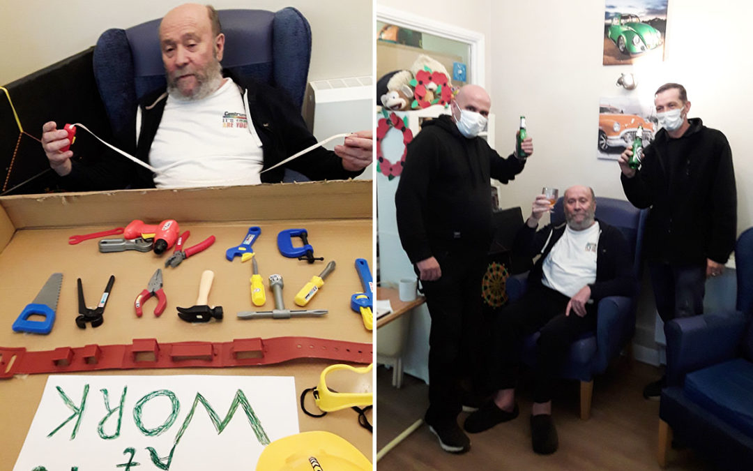 Chocolate popsicles and International Mens Day at Abbotsleigh Care Home