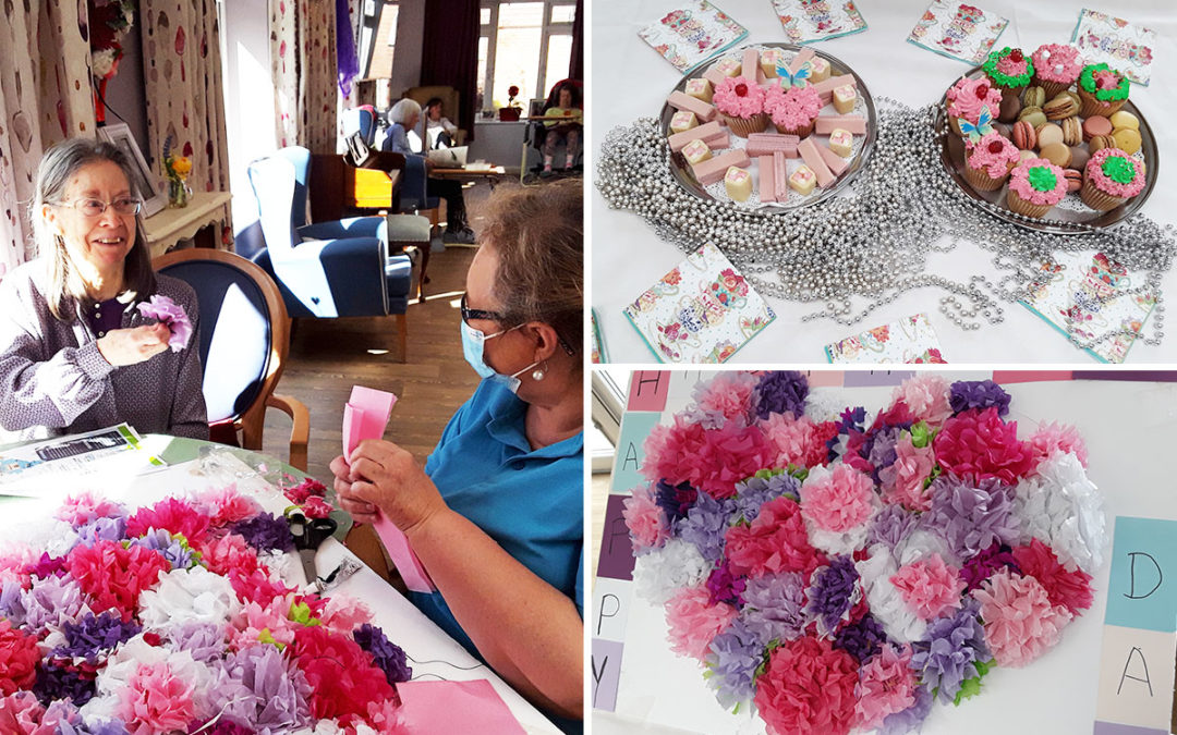 Celebrating Mothers Day at Abbotsleigh Care Home