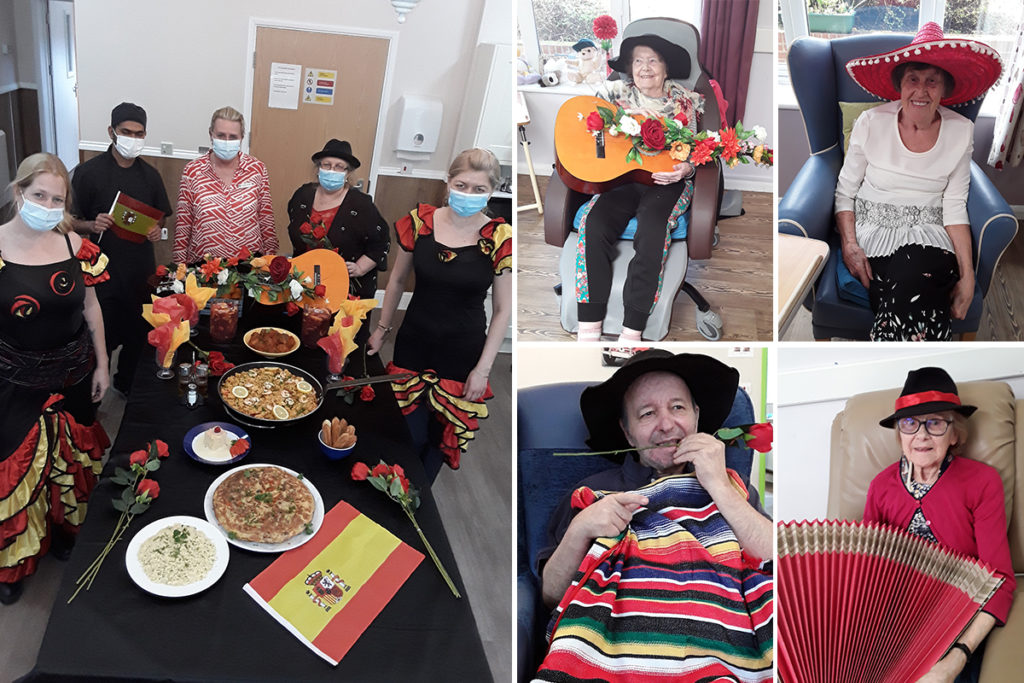 Spanish celebrations at Abbotsleigh Care Home