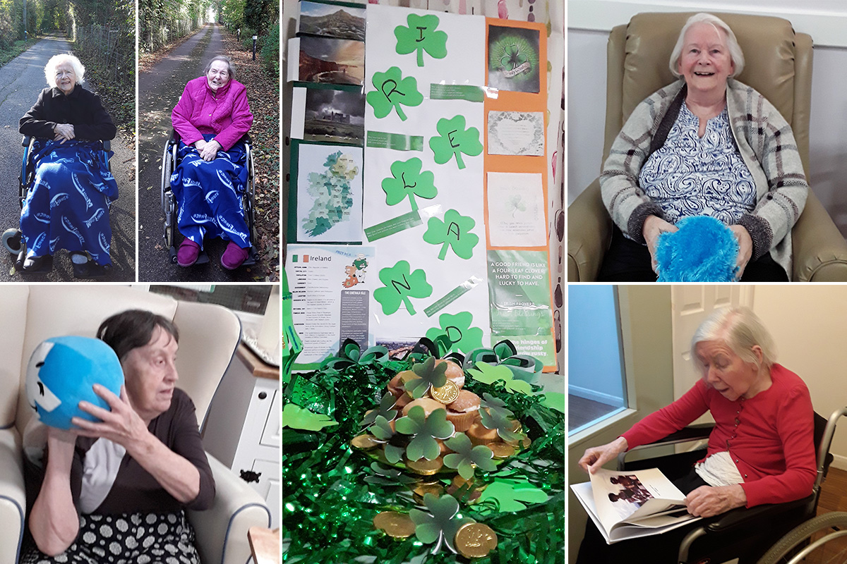 Irish Day and pastimes at Abbotsleigh Care Home