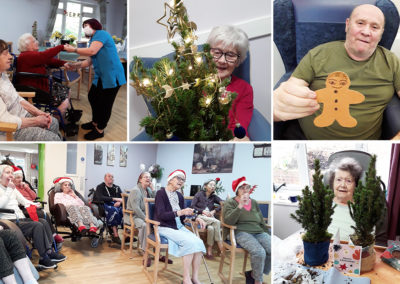 Festive carols and decorations at Abbotsleigh Care Home