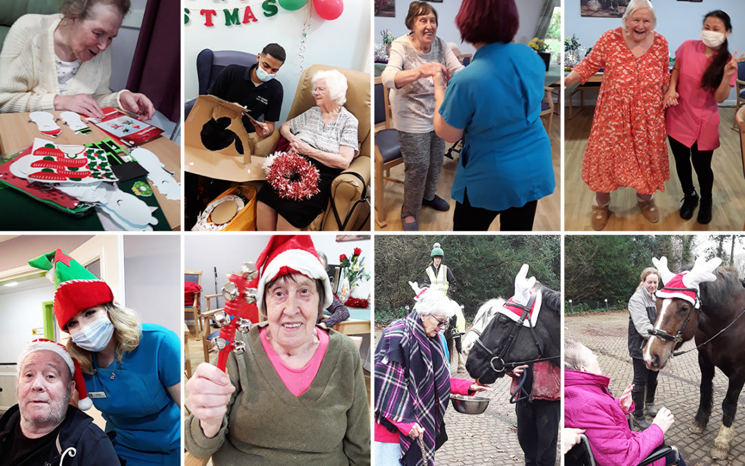 Festive activities at Abbotsleigh Care Home
