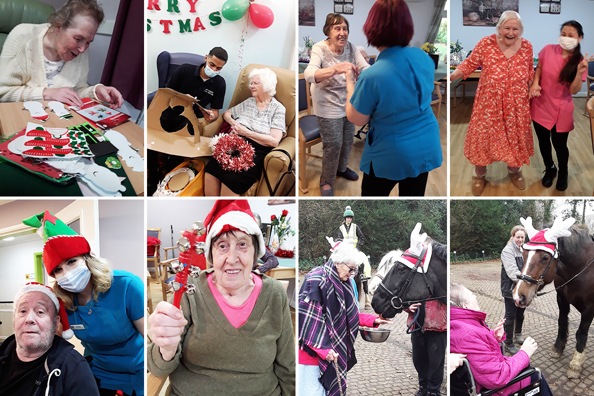 Festive activities at Abbotsleigh Care Home
