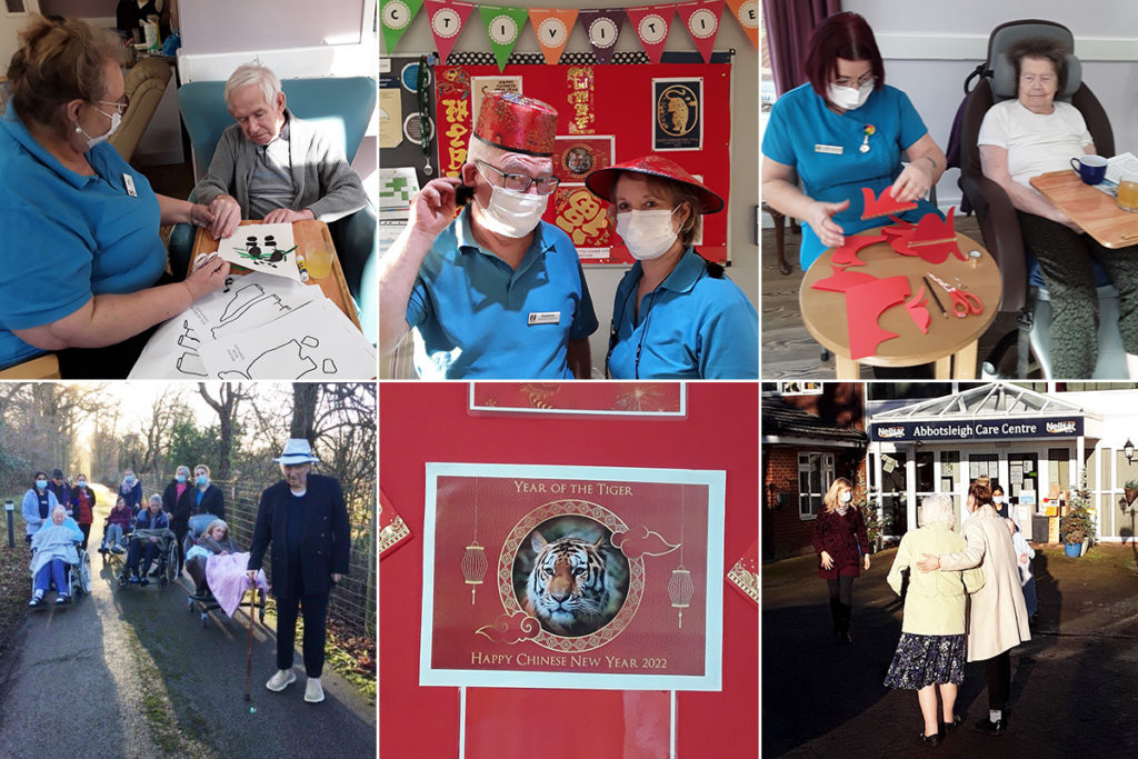 Chinese New Year and walks at Abbotsleigh Care Home