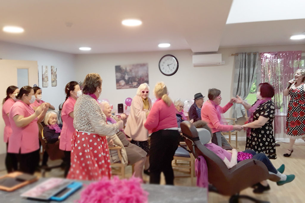 Abbotsleigh Care Home hosting a rock and roll 1950s party