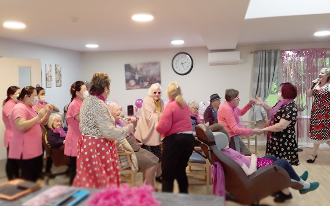 Abbotsleigh Care Home hosts rock and roll 1950s party