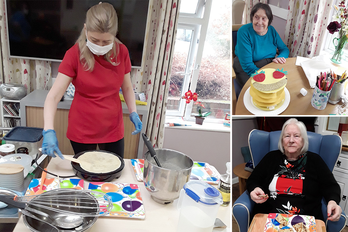 Pancake Day at Abbotsleigh Care Home