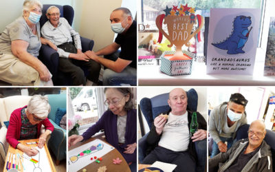 Fathers Day fun at Abbotsleigh Care Home