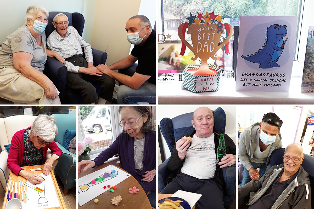 Fathers Day fun at Abbotsleigh Care Home