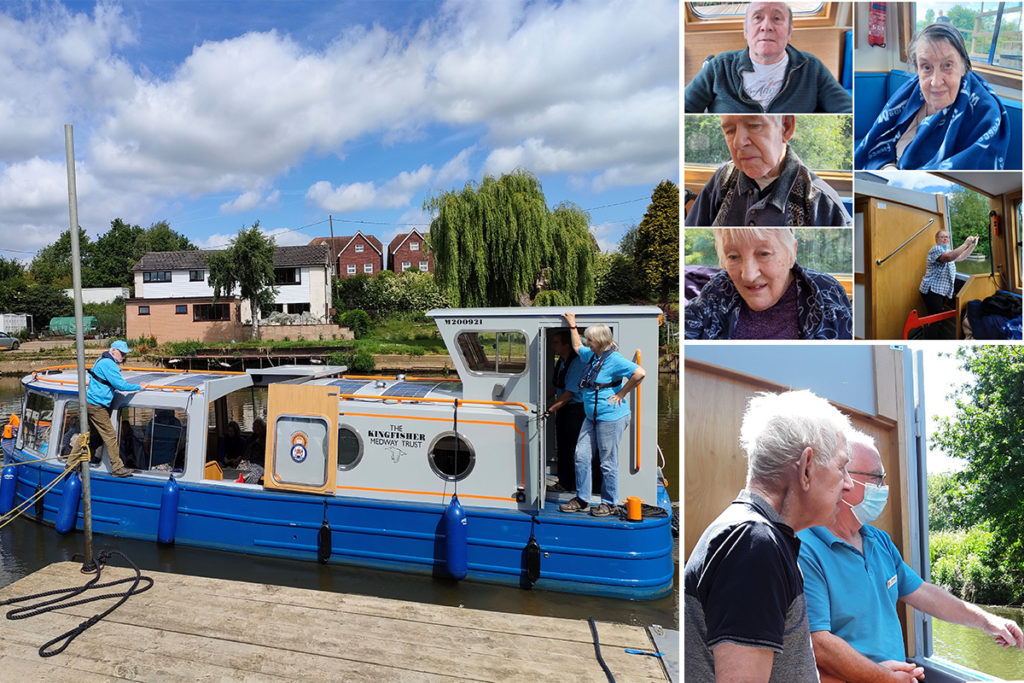 Abbotsleigh Care Home residents enjoy Medway river trip