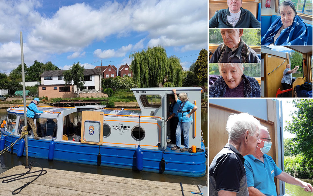 Abbotsleigh Care Home residents enjoy Medway river trip