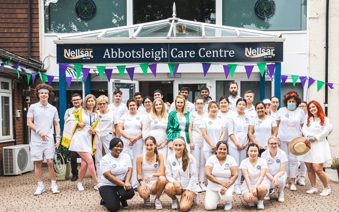 Wimbledon Party and Tennis Talents at Abbotsleigh Care Home