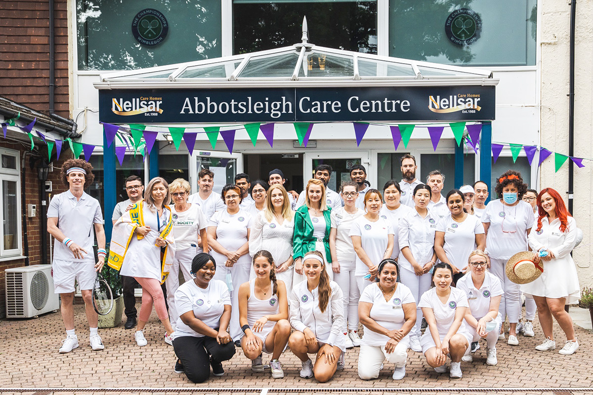 Wimbledon Party and Tennis Talents at Abbotsleigh Care Home