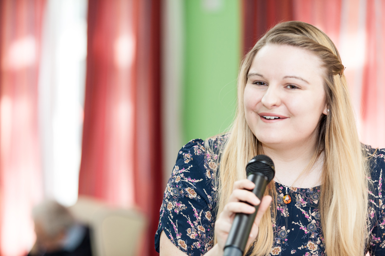 Josie – a wonderful singer who visits Abbotsleigh Care Home to entertain residents
