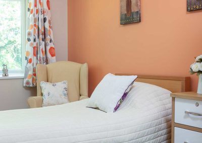 One of Abbotsleigh Care Home's Bedrooms