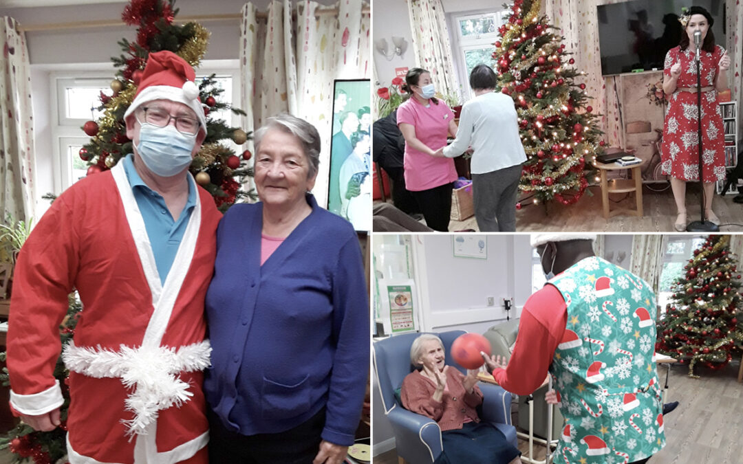 Christmas festivities at Abbotsleigh Care Home