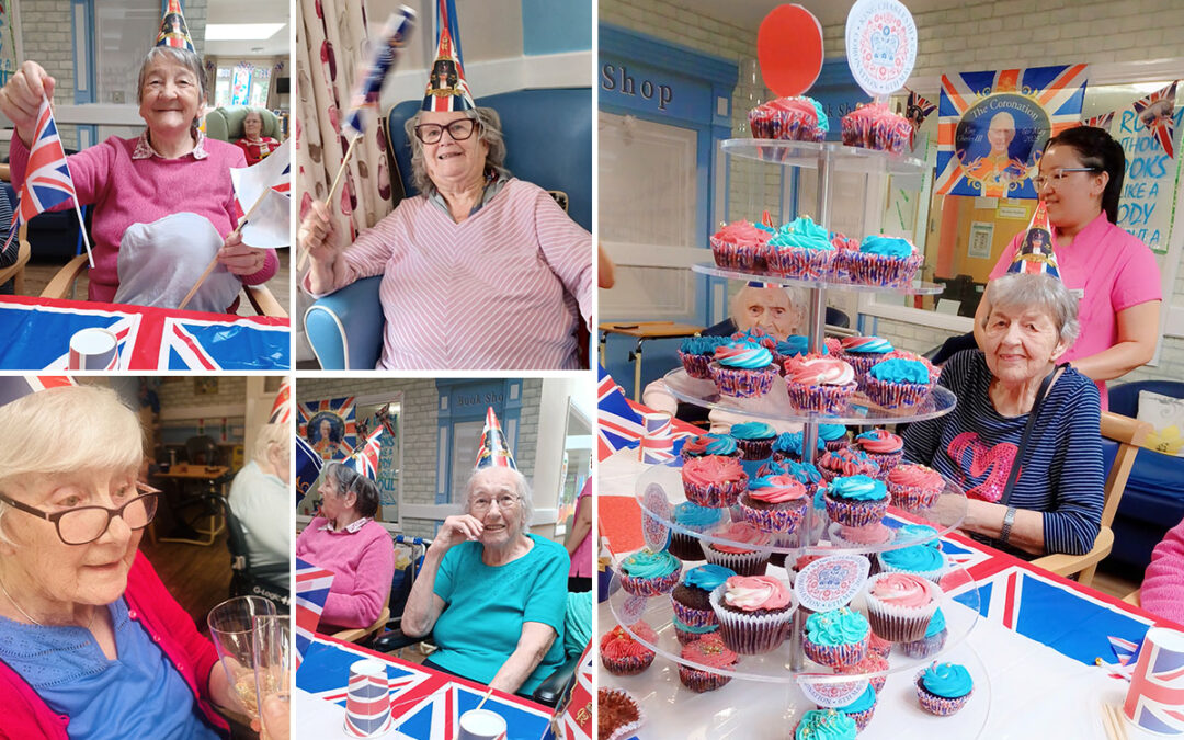 Abbotsleigh Care Home residents enjoy a coronation day party