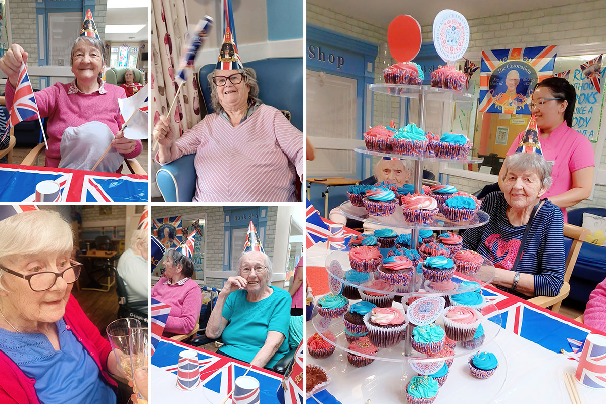 Abbotsleigh Care Home residents enjoy a coronation day party
