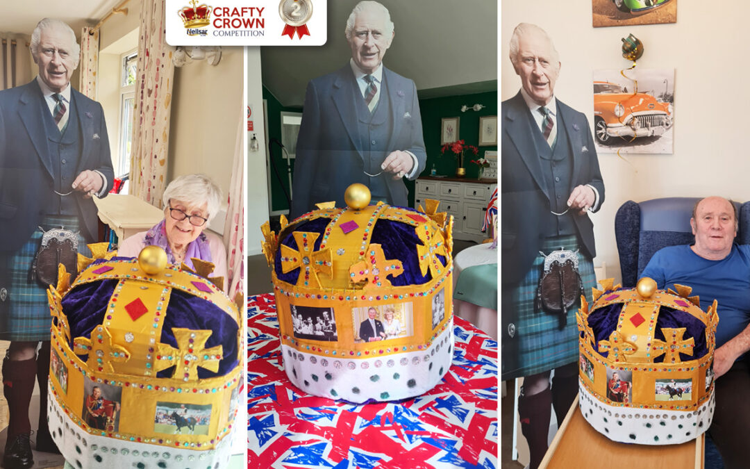 Abbotsleigh Care Home wins second place in Nellsar Crafty Crown Competition