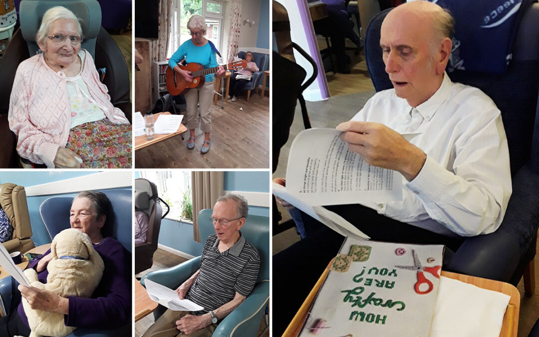 Free Church sing along at Abbotsleigh Care Home
