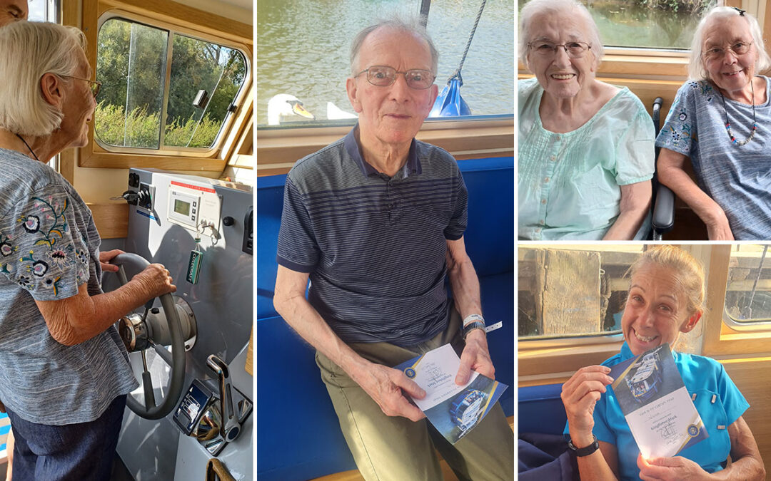 Abbotsleigh Care Home residents have a Kingfisher adventure