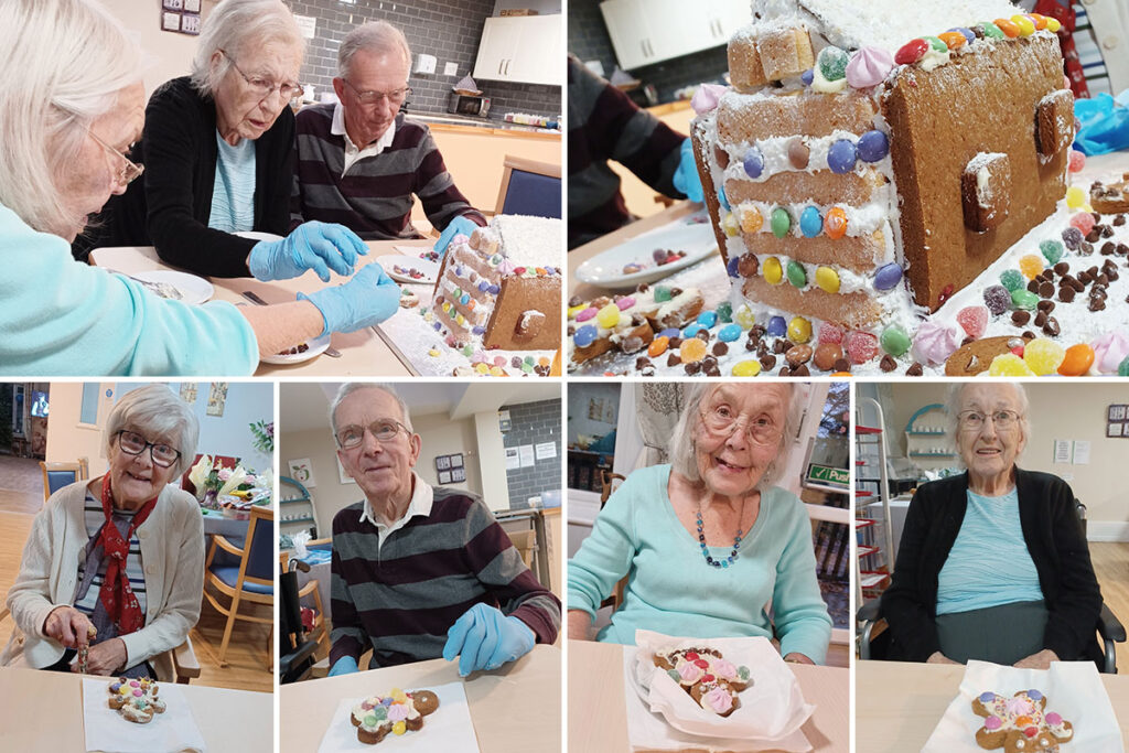 Gingerbread delights at Abbotsleigh Care Home