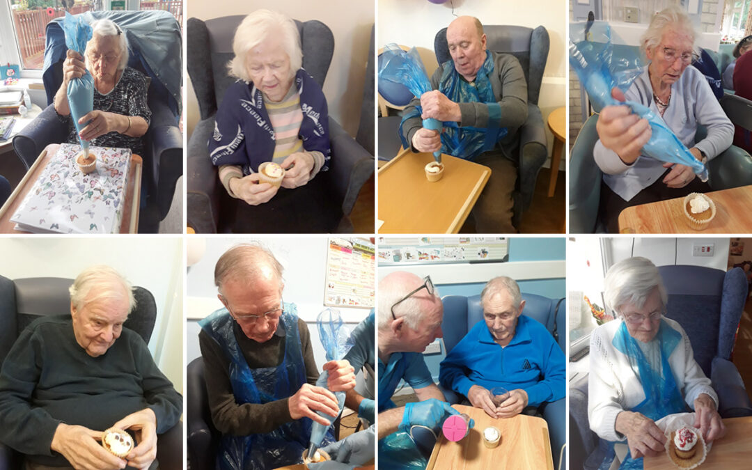 Cupcake creations at Abbotsleigh Care Home