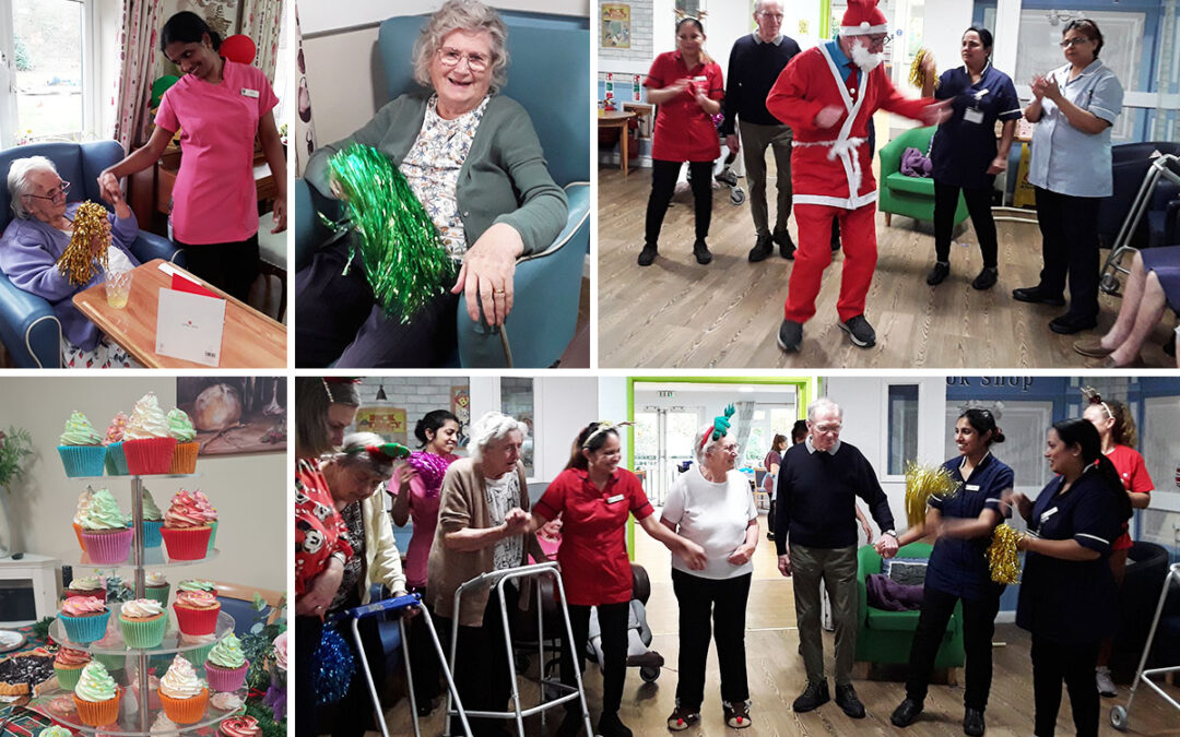 Christmas party fun at Abbotsleigh Care Home