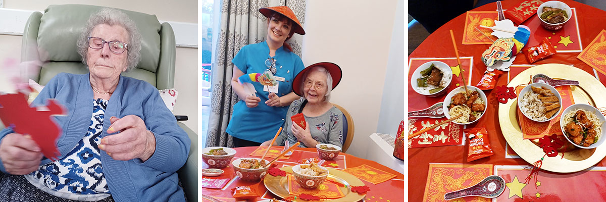 Chinese New Year fun at Abbotsleigh Care Home