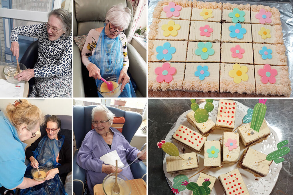 Tea and cake treats at Abbotsleigh Care Home