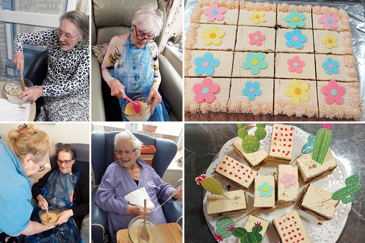 Tea and cake treats at Abbotsleigh Care Home